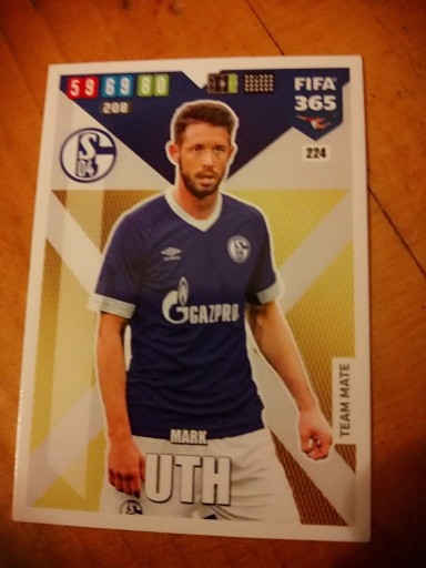 Zdjęcie oferty: karty panini fifa 365 2020 Mark Uth