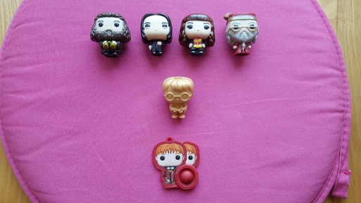 Zdjęcie oferty: Figurki Harry Potter Kinder Joy 5sztuk + dodatek