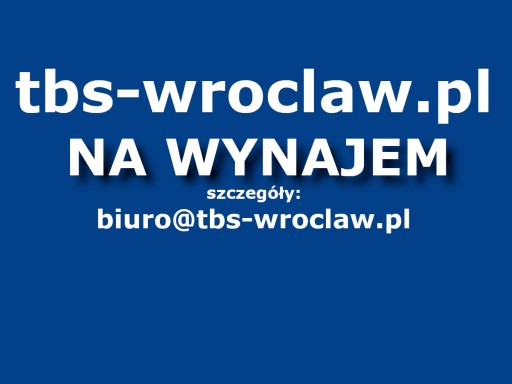 Zdjęcie oferty: tbs-wroclaw.pl - domena na wynajem