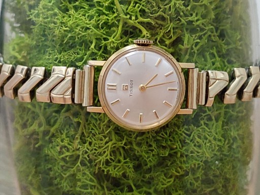 Zdjęcie oferty: Damski pozłacany zegarek Tissot