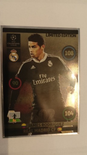 Zdjęcie oferty: Panini Champions League 2014-2015 RODRIGUEZ