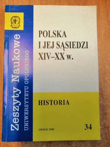 Zdjęcie oferty: POLSKA I JEJ SĄSIEDZI XIV - XX W., HISTORIA