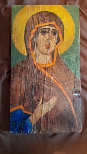 Zdjęcie oferty: Ikona prawosławna przedstawiająca Maryję
