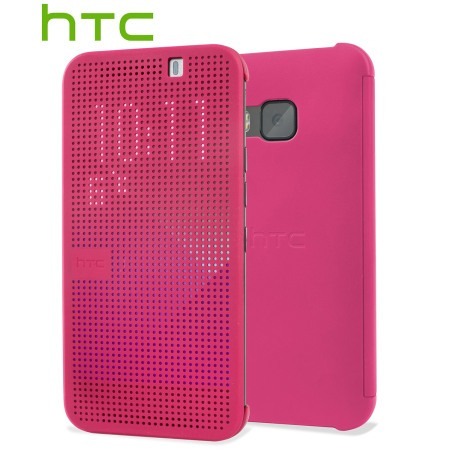 Zdjęcie oferty: Oryginalne etui z klapką do HTC One M9 - różowe