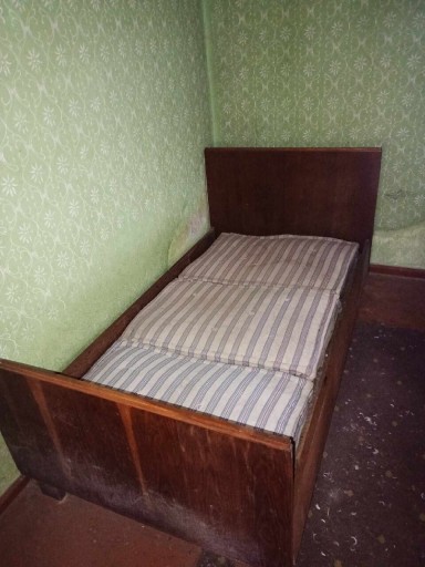 Zdjęcie oferty: Rama łóżka łoże przedwojenne antyk drewniane łóżko