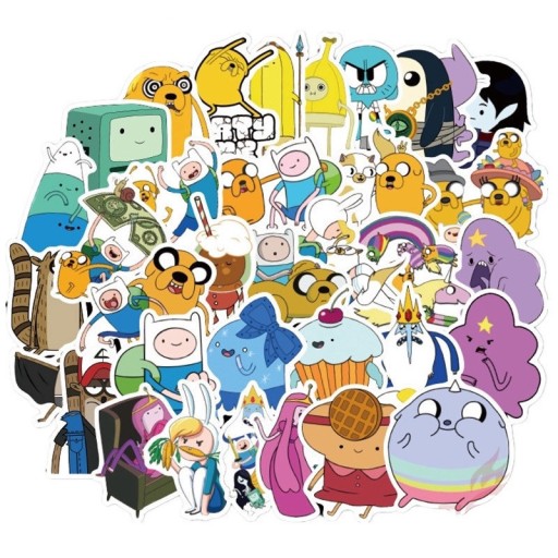 Zdjęcie oferty: Naklejki kreskówki Pora na przygodę Adventure Time