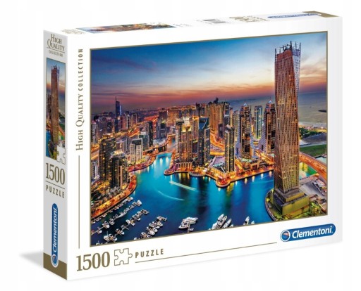 Zdjęcie oferty: Clementoni Puzzle Dubai Marina 1500 elementów