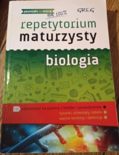 Zdjęcie oferty: Repetytorium maturzysty – biologia 