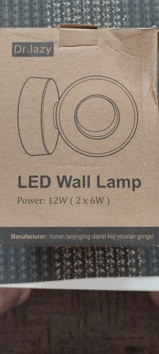 Zdjęcie oferty: Lampa na ścienny 12w LED