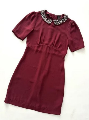 Zdjęcie oferty: H&M elegancka sukienka ze zdobieniem XS