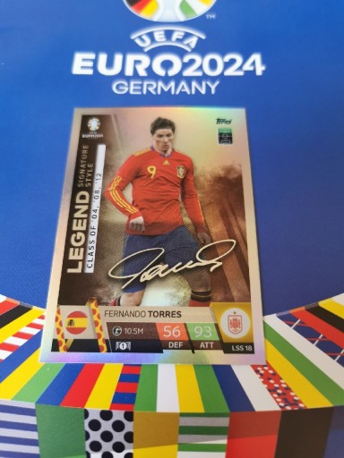 Zdjęcie oferty: Euro 2024 Legend Torres LSS 18 signature