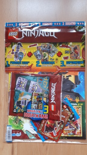 Zdjęcie oferty: Magazyn LEGO Ninjago 8/2021 figurka PoulErik