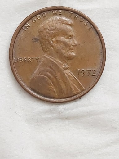 Zdjęcie oferty: 185 USA 1 cent, 1972