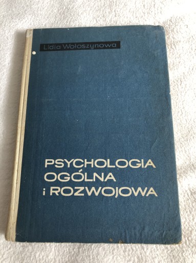 Zdjęcie oferty: Psychologia ogólna i rozwojowa Wołoszynowa