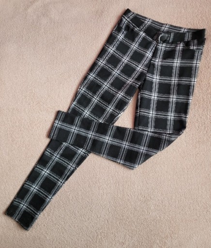 Zdjęcie oferty: Legginsy w kratę damskie S/M