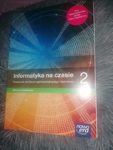 Zdjęcie oferty: Podręcznik do Informatyki kl 2