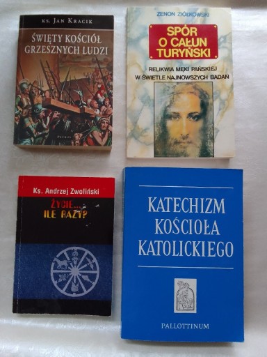 Zdjęcie oferty: Książki o tematyce religijnej, bez Katechizmu