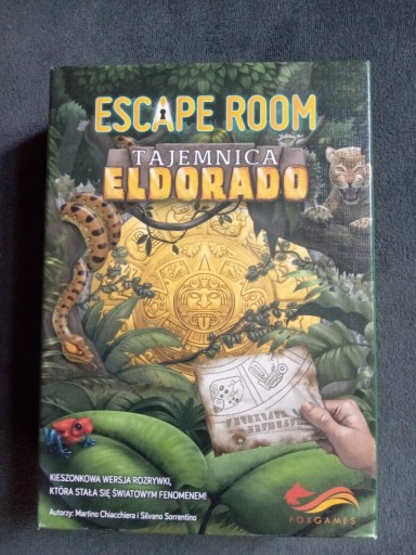 Zdjęcie oferty: Escape room tajemnice eldorado gra karciana nowa