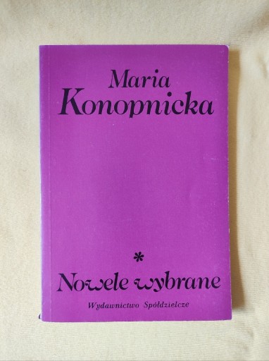 Zdjęcie oferty: Maria Konopnicka - nowele wybrane