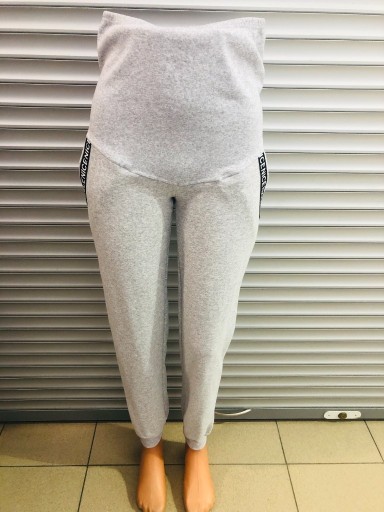 Zdjęcie oferty: Spodnie dresowe ciążowe M/L szary