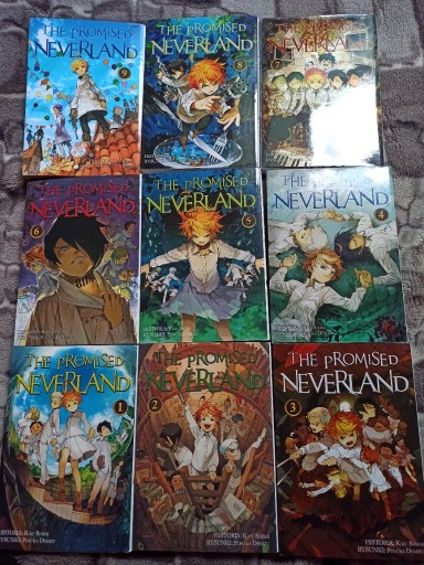 Zdjęcie oferty: Manga The promised neverland 1-9 stan idealny