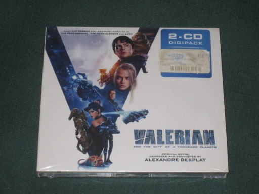 Zdjęcie oferty: VALERIAN AND THE CITY OF A THOUSAND PLANETS  2 CD 