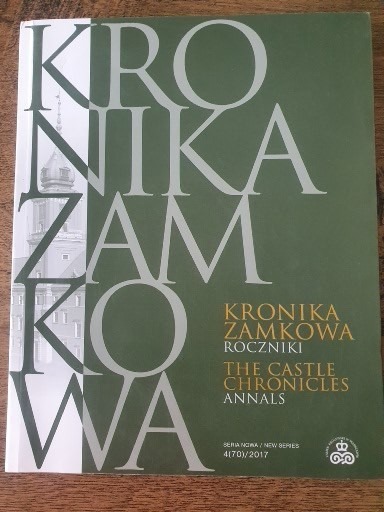 Zdjęcie oferty: Kronika zamkowa. Roczniki. 4(70) / 2017