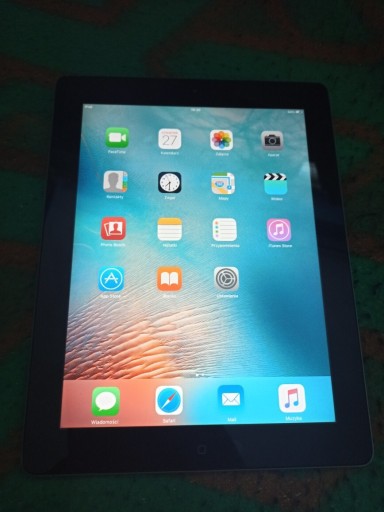 Zdjęcie oferty: iPad 2 Apple 16gb IOS 9 ładowarka i etui plecki