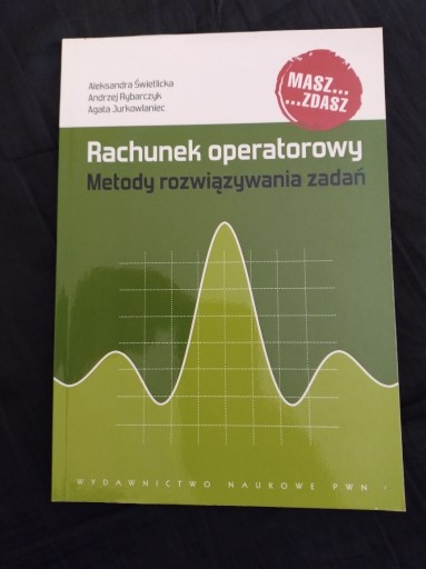 Zdjęcie oferty: Rachunek operatorowy Metody rozwiązywania zadań