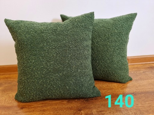 Zdjęcie oferty: W140 poszewki na poduszki 60x60 zielony bukla