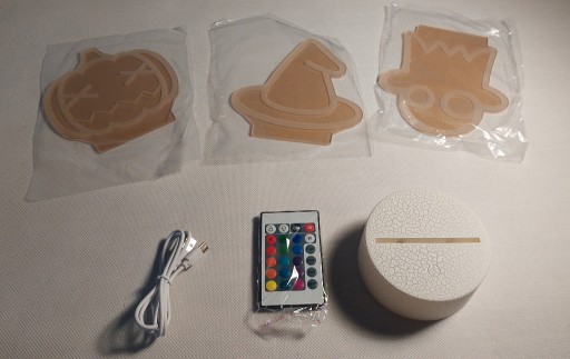 Zdjęcie oferty: Sprzedam Lampka na Biurko/Nocna Halloween