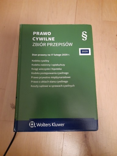 Zdjęcie oferty: Prawo Cywilne Zbiór Przepisów