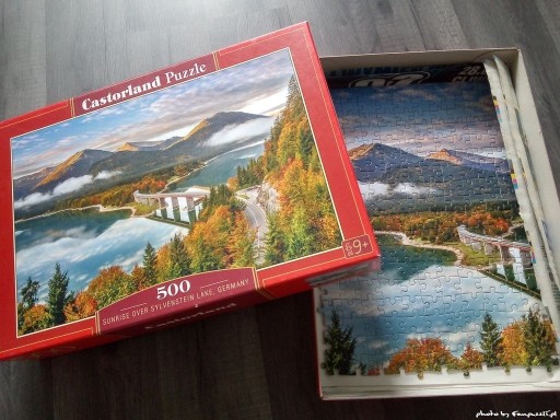 Zdjęcie oferty: Puzzle 500 castorland sylvenstein lake KOMPLET