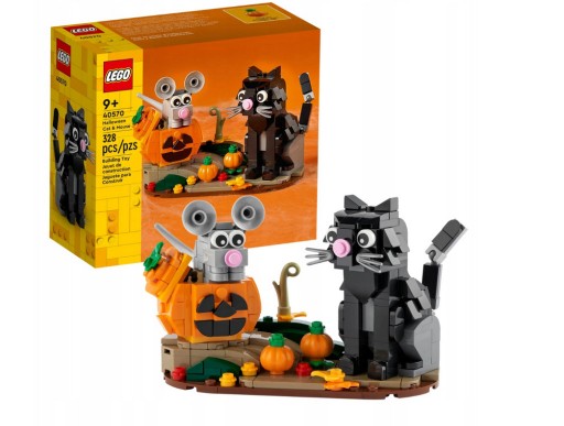 Zdjęcie oferty: LEGO Classic 40570 Kot i mysz na Halloween