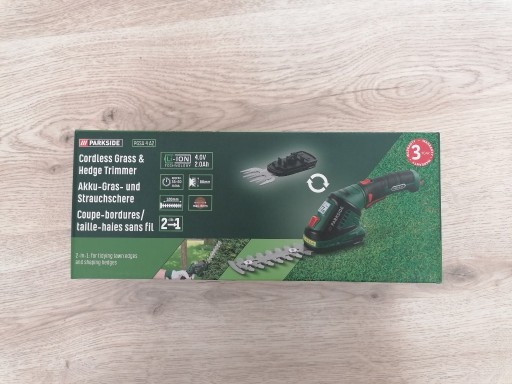 Zdjęcie oferty: Nożyce akumulatorowe Parkside do trawy i krzewów 