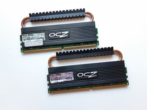 Zdjęcie oferty: Pamięć RAM OCZ REAPER DDR2 PC2 8500 800/1066MHz 2x1GB