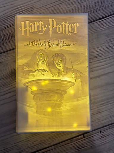 Zdjęcie oferty: Lampka Książka 3D – Harry Potter i Książę Półkrwi