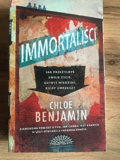 Zdjęcie oferty: Immortaliści Chloe Benjamin