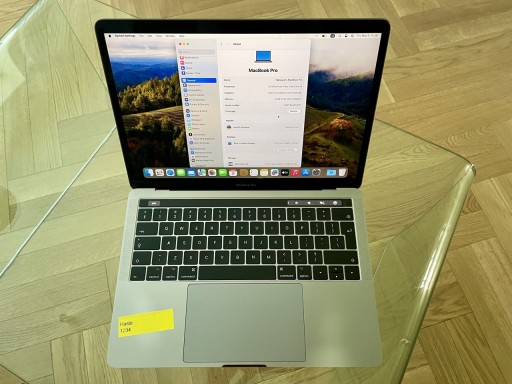 Zdjęcie oferty: MacBook Pro 2016(2018) 13", Touch Bar, 8 RAM,512GB