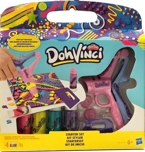 Zdjęcie oferty: PLAY-DOH - DohVinci - kreatywny zestaw startowy