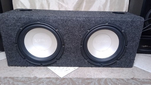 Zdjęcie oferty: Subwoofer car audio 2x 10" Infinity Ref. 1030W