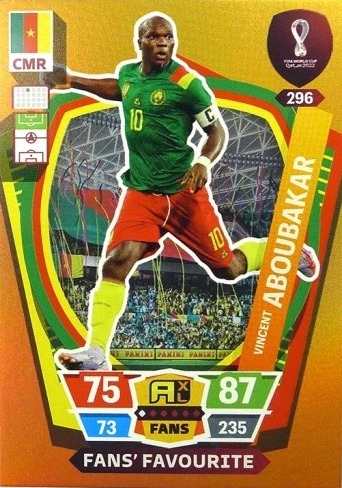 Zdjęcie oferty: WORLD CUP QATAR 2022 ABOUBAKAR FANS FAVOURITE 296