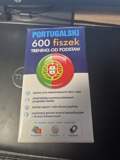 Zdjęcie oferty: Portugalski fiszki 600 trening od podstaw