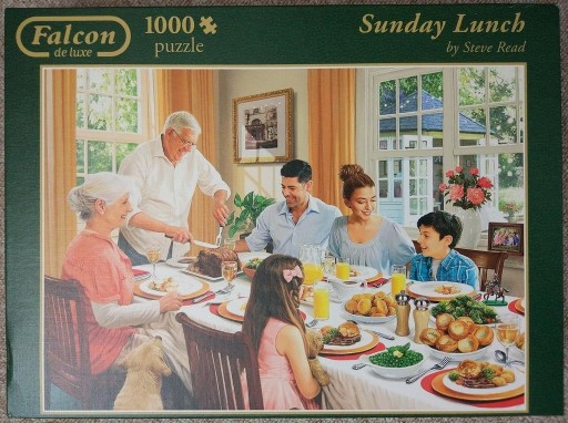 Zdjęcie oferty: Puzzle Jumbo Falcon Sunday Lunch 1000