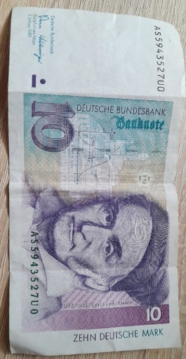 Zdjęcie oferty: Niemiecki banknot z roku 1989 