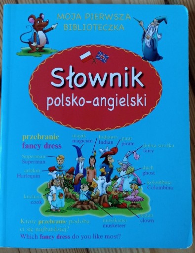 Zdjęcie oferty: Słownik polsko-angielski obrazkowy dla dzieci 