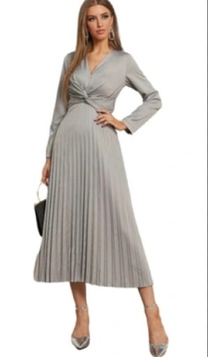 Zdjęcie oferty: Sukienka elegancka długa, plisowana S