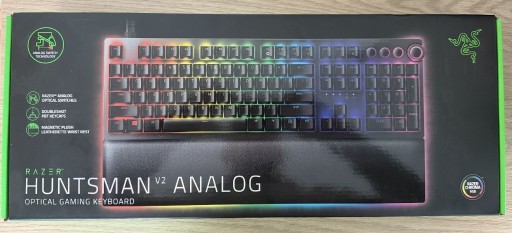 Zdjęcie oferty: Przewodowa klawiatura gamingowa Razer Huntsman V2 Analog (RGB)