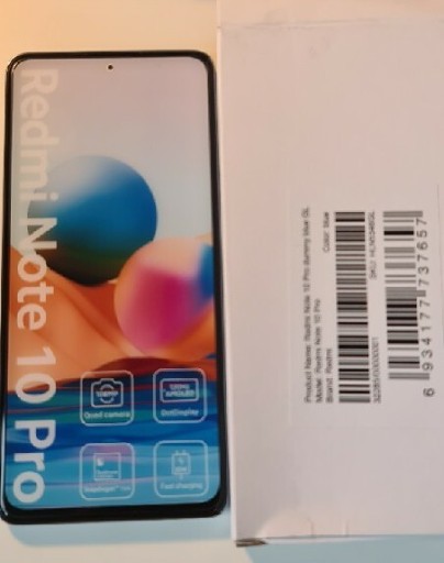 Zdjęcie oferty: Atrapa Xiaomi Redmi Note 10 Pro Niebieska - NOWA