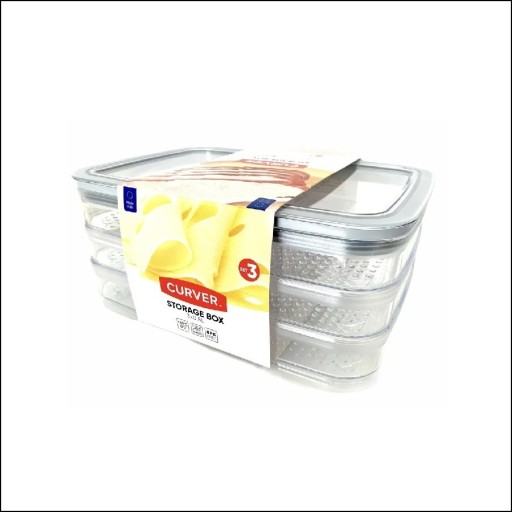 Zdjęcie oferty: Pojemnik na żywność Curver Dry Storage Box 3x0,8L